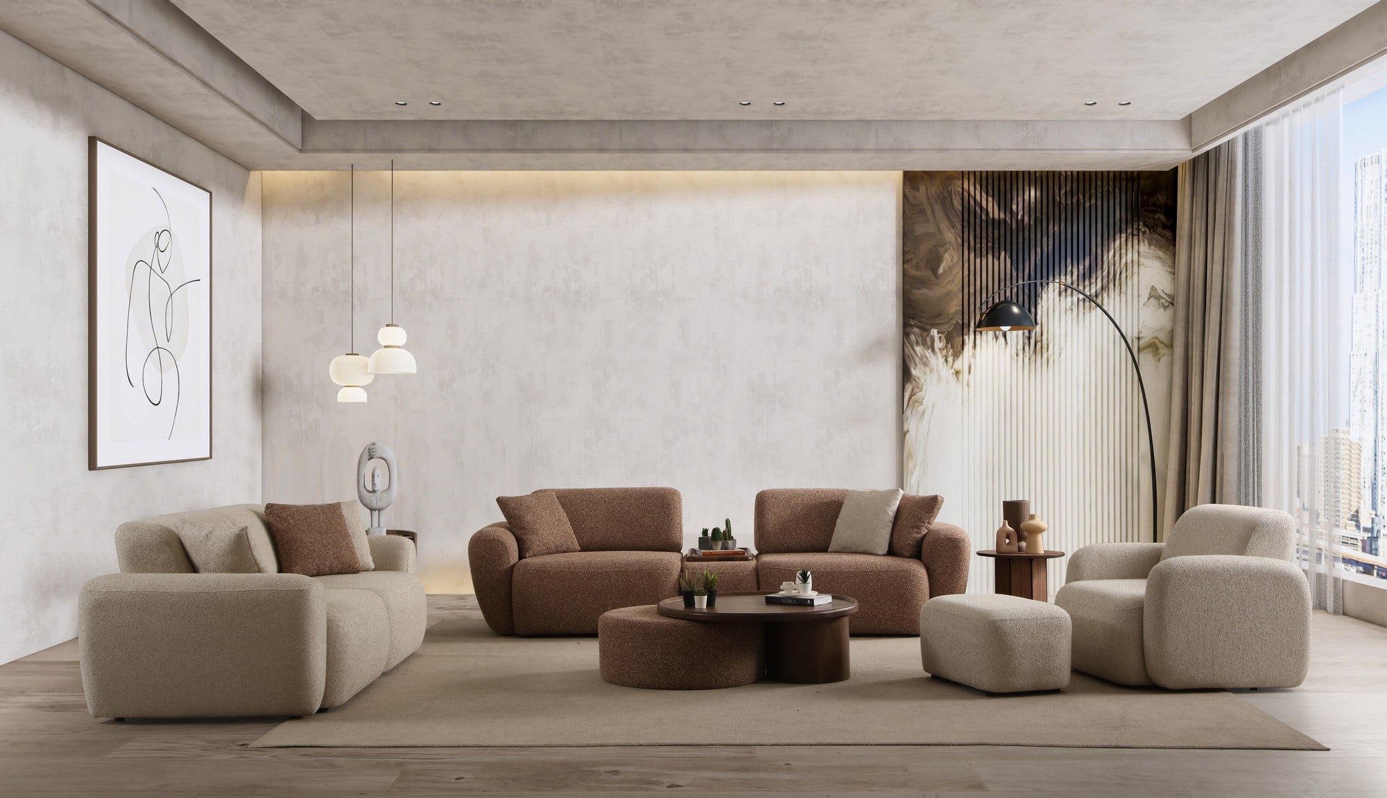 Luna Sofa Set